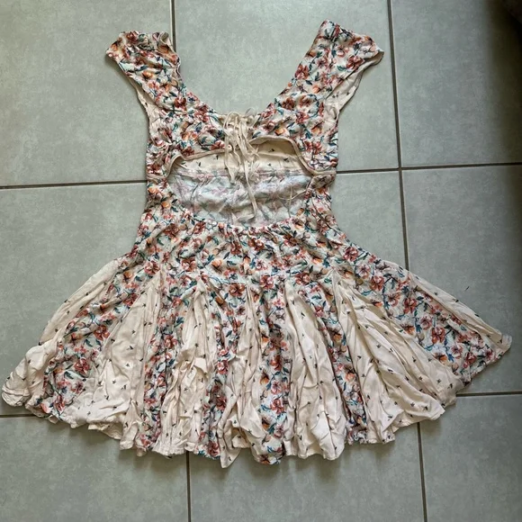 Free People Ponderosa Open Back Mini Dress - Picture 3 of 10